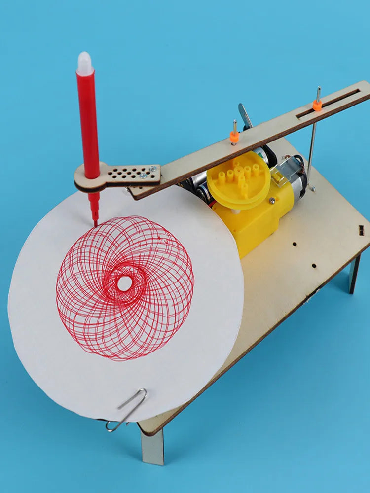 Spiral Art-O-Bot: DIY Drawing Robot Kit