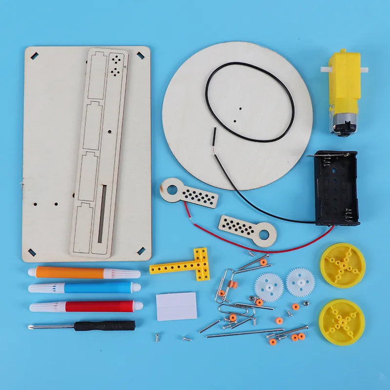 Spiral Art-O-Bot: DIY Drawing Robot Kit