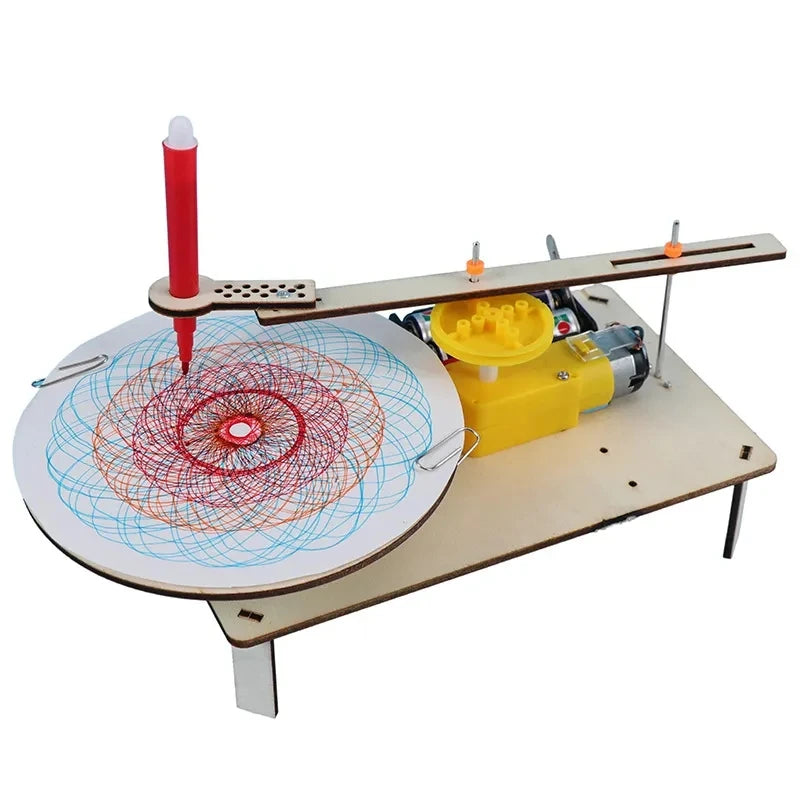 Spiral Art-O-Bot: DIY Drawing Robot Kit