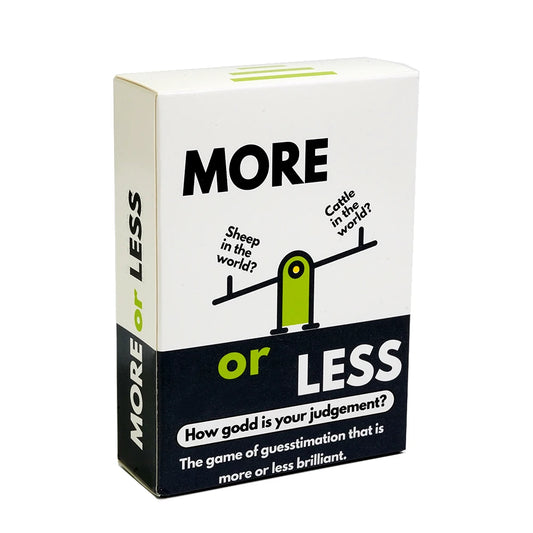 More or Less: Card Game