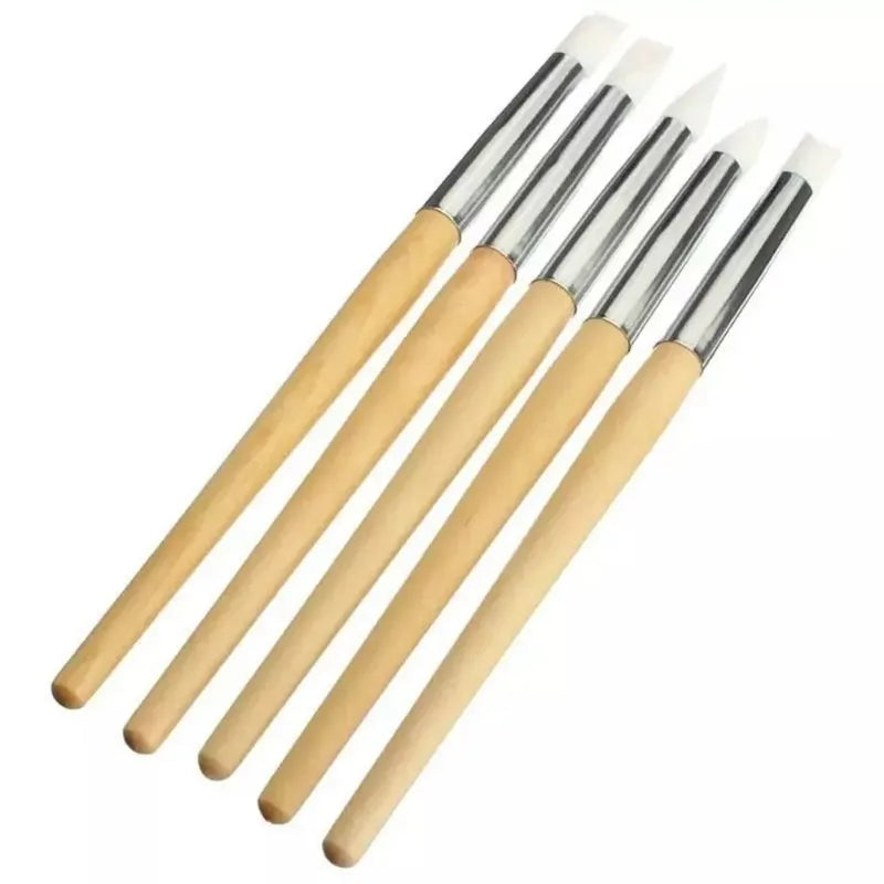 5 Pcs High Quality Silicone Embossing Tools